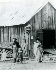 Lewisville Family 1888